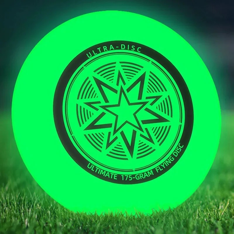 Frisbee Ultimate Disc - Dischi Volanti Fluorescenti Notturni 270mm 175G
