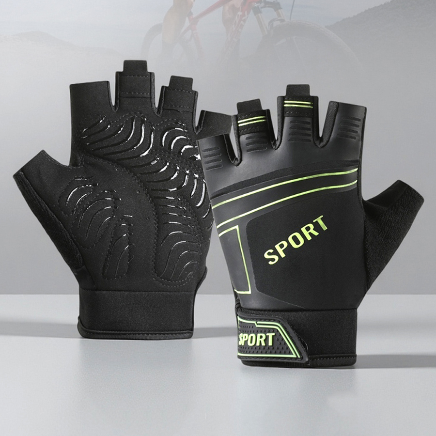 Sports Equipment And Names - Guanti sportivi antiscivolo traspiranti per bici