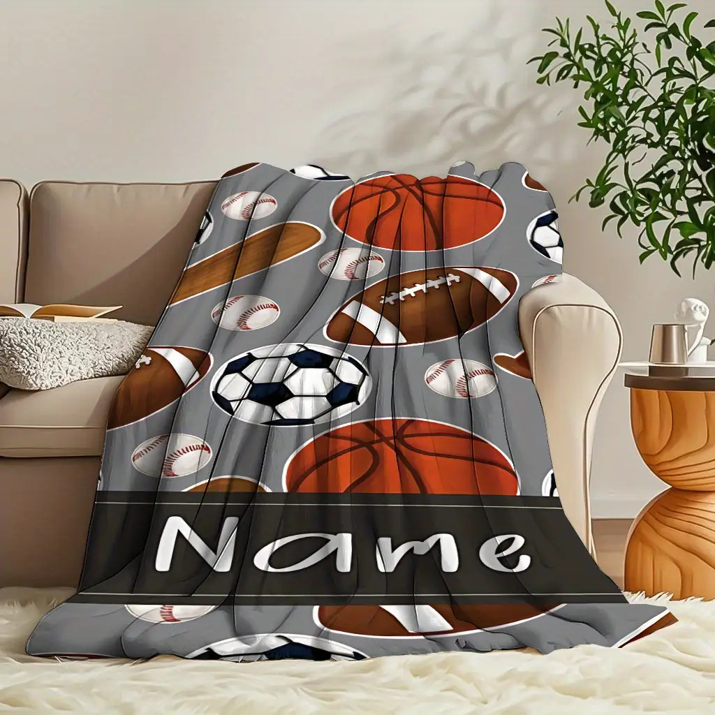 1 Coperta sportiva con nome pe - Sports Equipment And Names recensione e prezzo