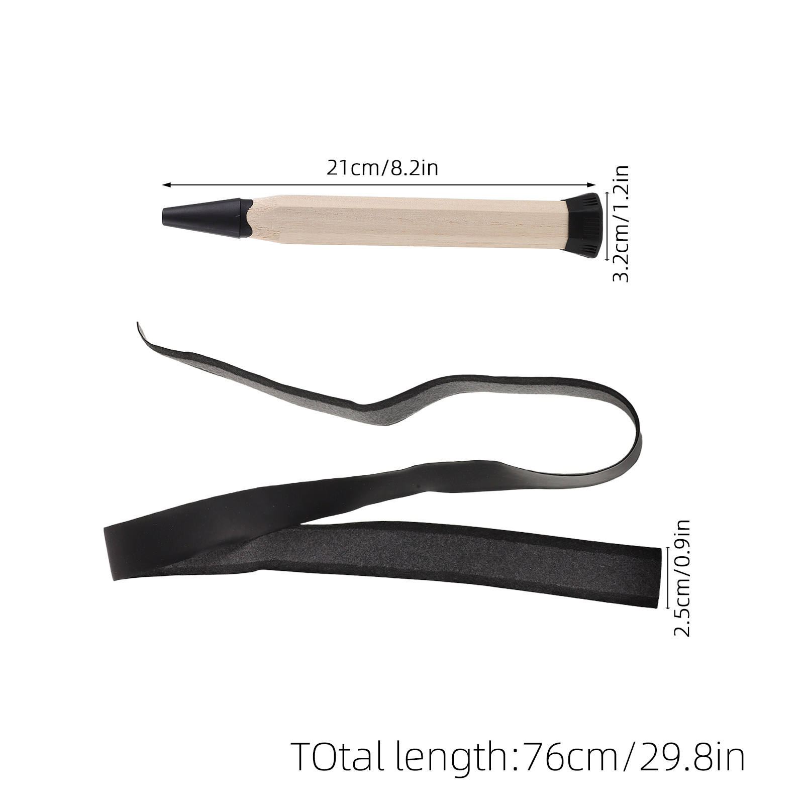 Manico in legno robusto per ra - Badminton Racket Carbon recensione e prezzo