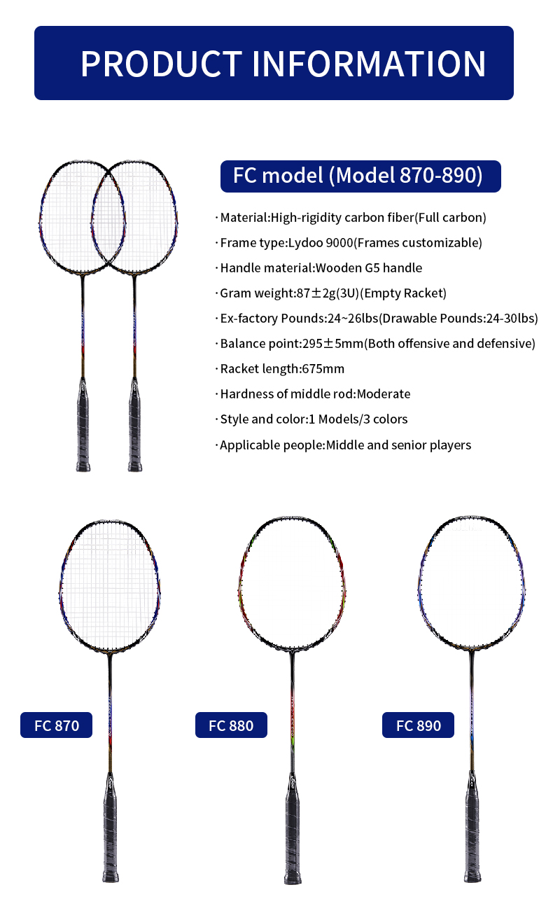 Racchetta da badminton G5 grip - Badminton Racket Carbon recensione e prezzo