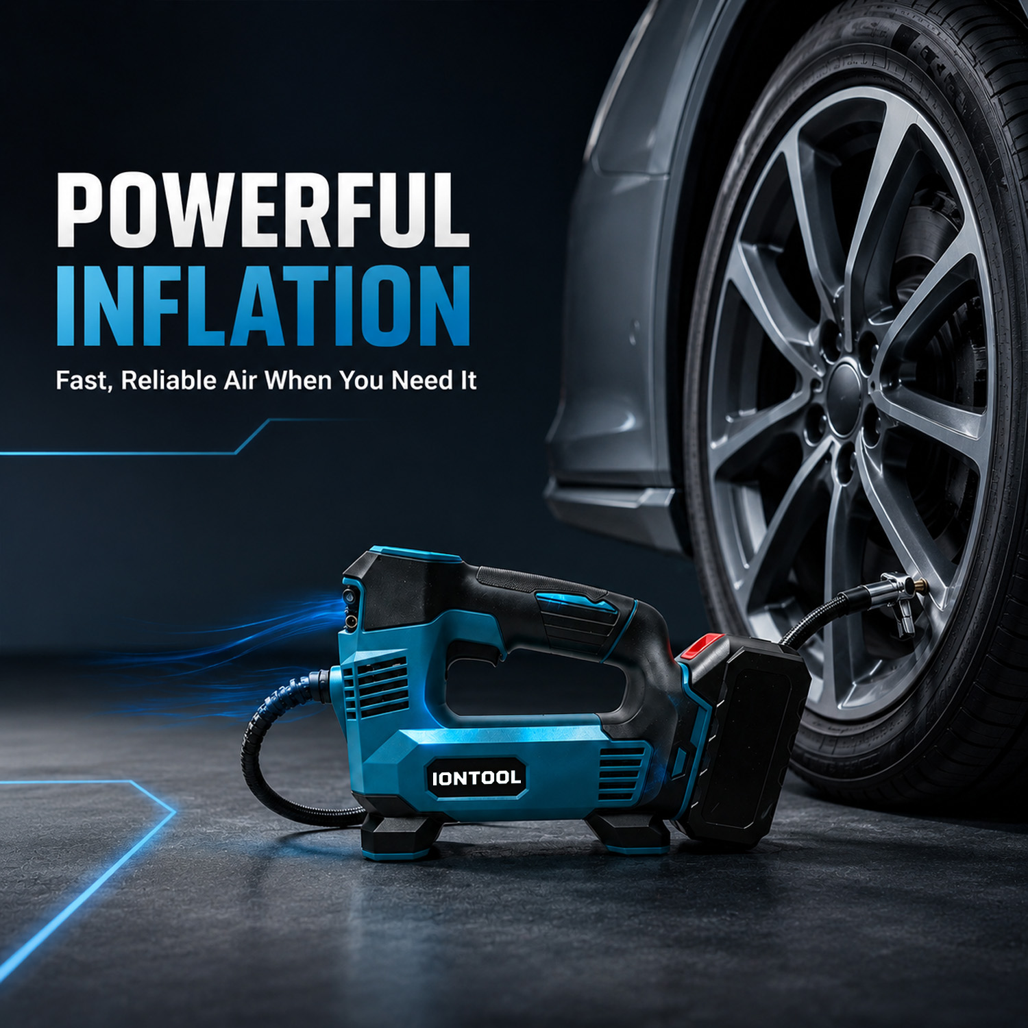 IONTOOL Compressore d'Aria Por - Sports Equipment Wagon recensione e prezzo